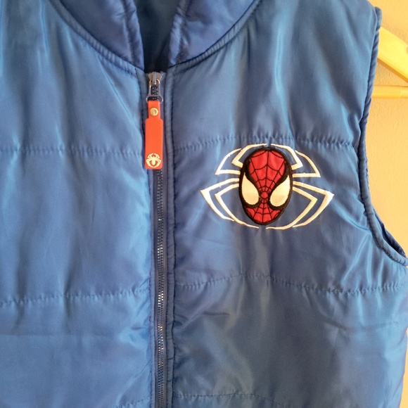 Marvel Spider-Man puff blue Vest - Picture 4 of 6